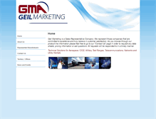 Tablet Screenshot of geilmarketing.com